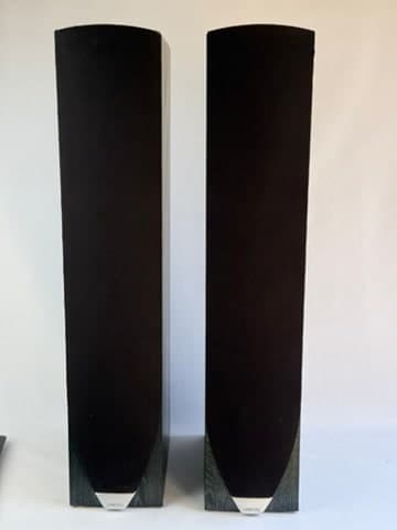 Jamo E 8 Series Floorstanding Speakers Pair - Black Grilles