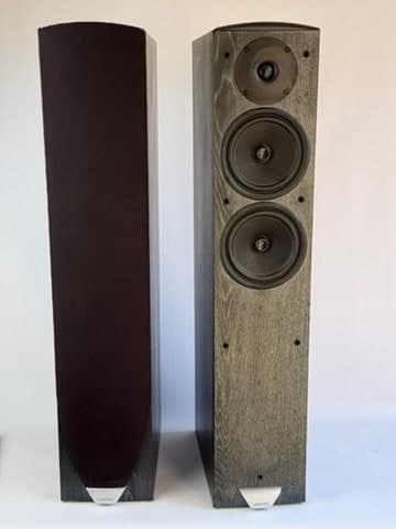 Jamo E 8 Series Floorstanding Speakers Pair - Black Grilles — thumbnail 3