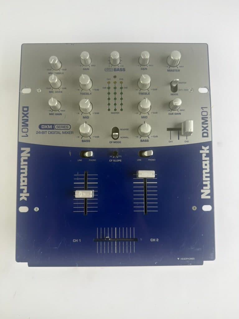 Numark DXM01 24-Bit Digital DJ Mixer 2-Channel