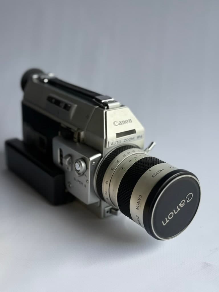 Canon Auto Zoom 814 Super 8 Camera f/1.4 Lens Vintage Film Camera