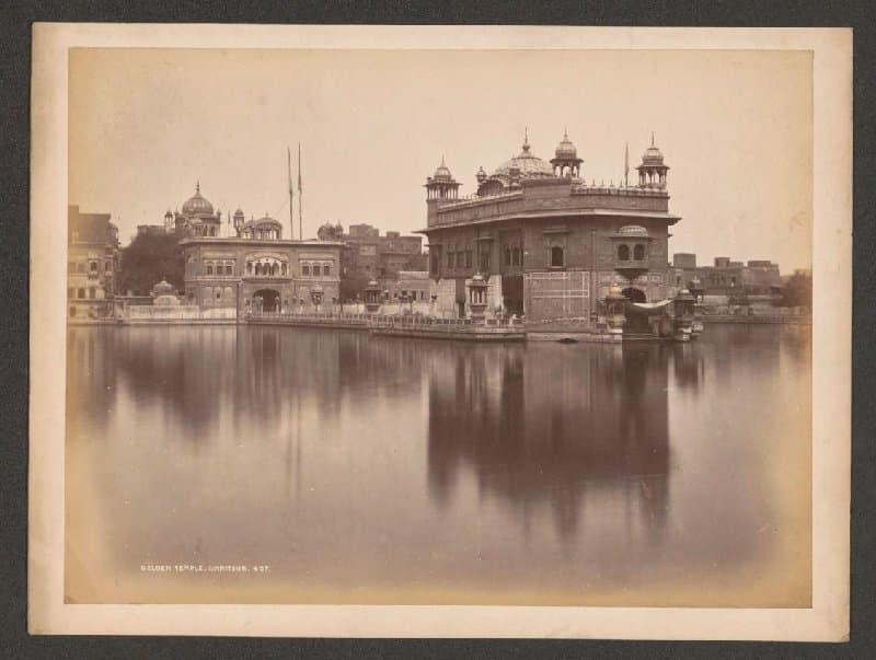 Gouden Tempel of Harmandir Sahib in Amritsar, Punjab, India