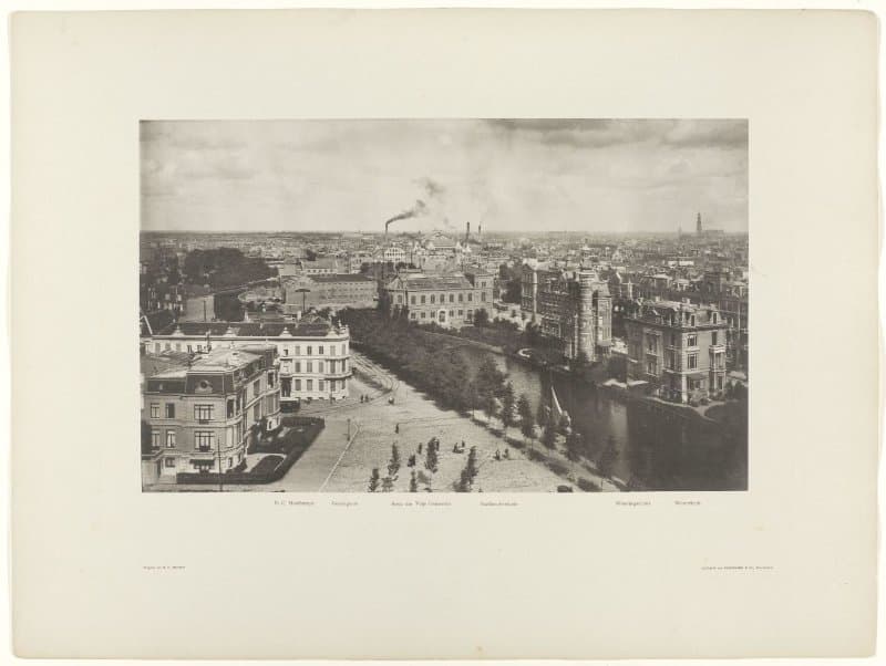 The Stadhouderskade, seen from the Rijksmuseum